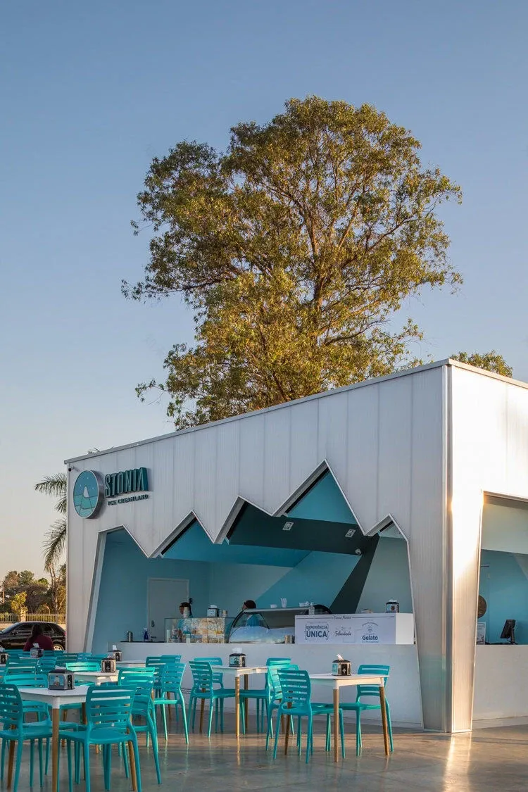 巴西 STONIA ICE CREAMLAND 餐厅丨mínimo arquitetura e design-22