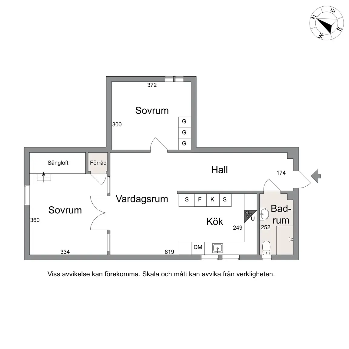 瑞典阁楼公寓 | 黑白灰的明亮魅力-17