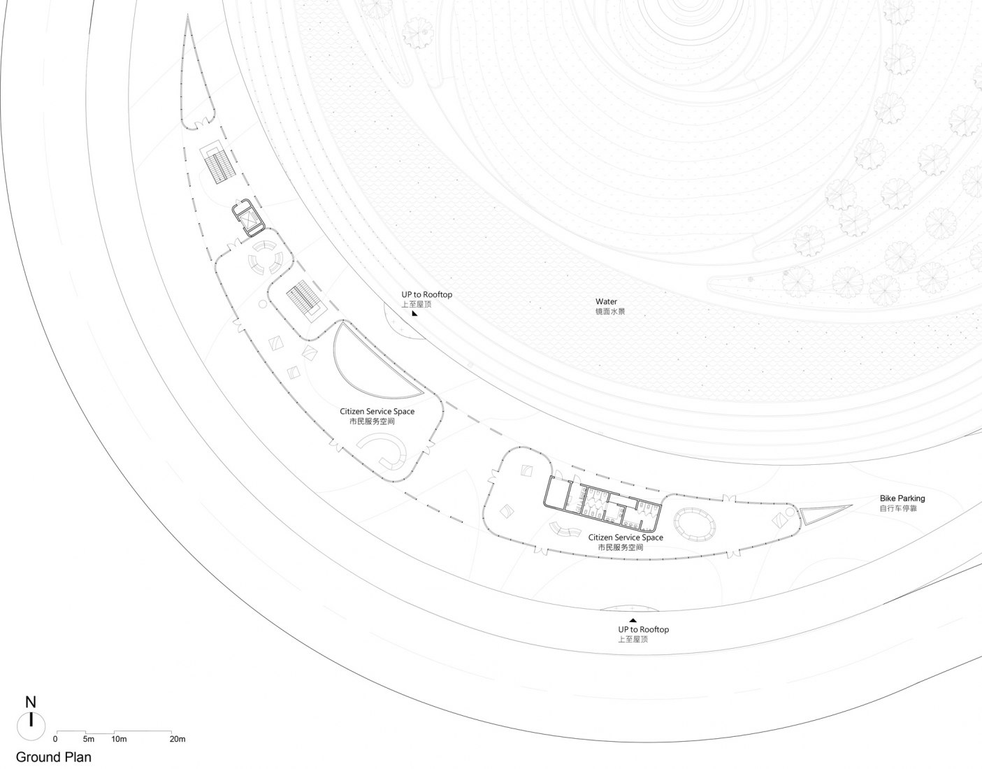 海口海滨公共亭第6号站“天空之山”丨中国海口丨藤本壮介建筑事务所-57