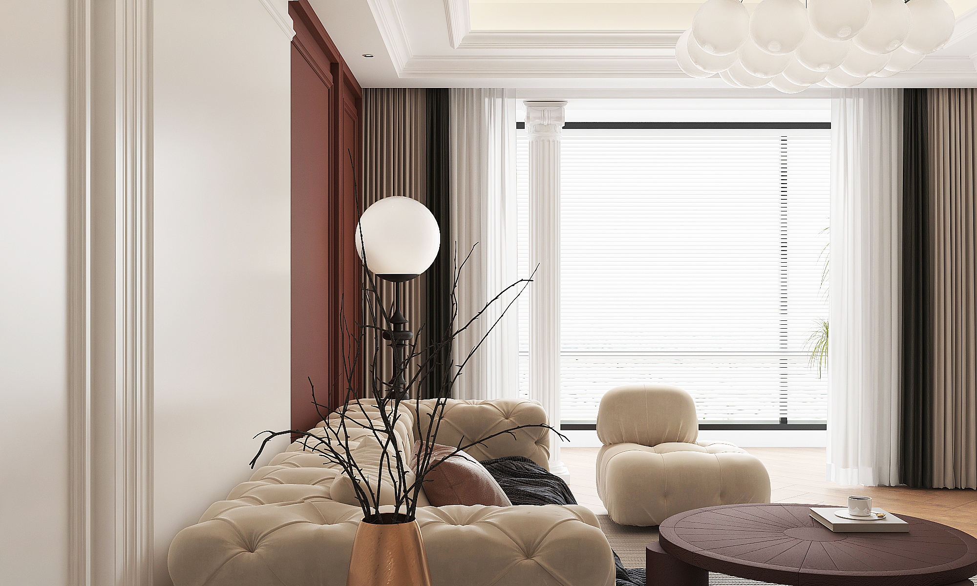 维多利亚法式装修丨中国石家庄丨设计师阿召-13