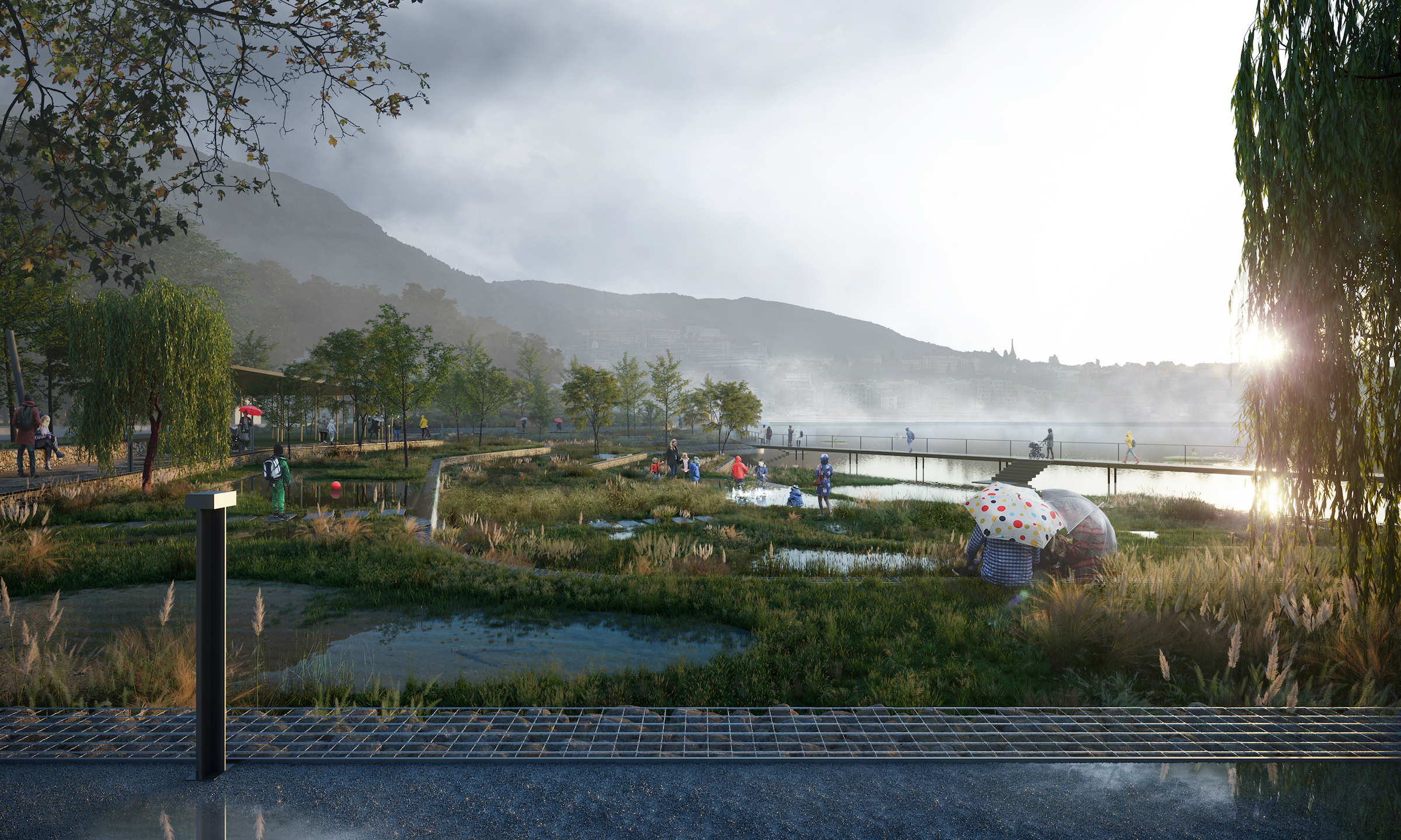 卑尔根“真蓝”公园 打造全年亲水胜地-2