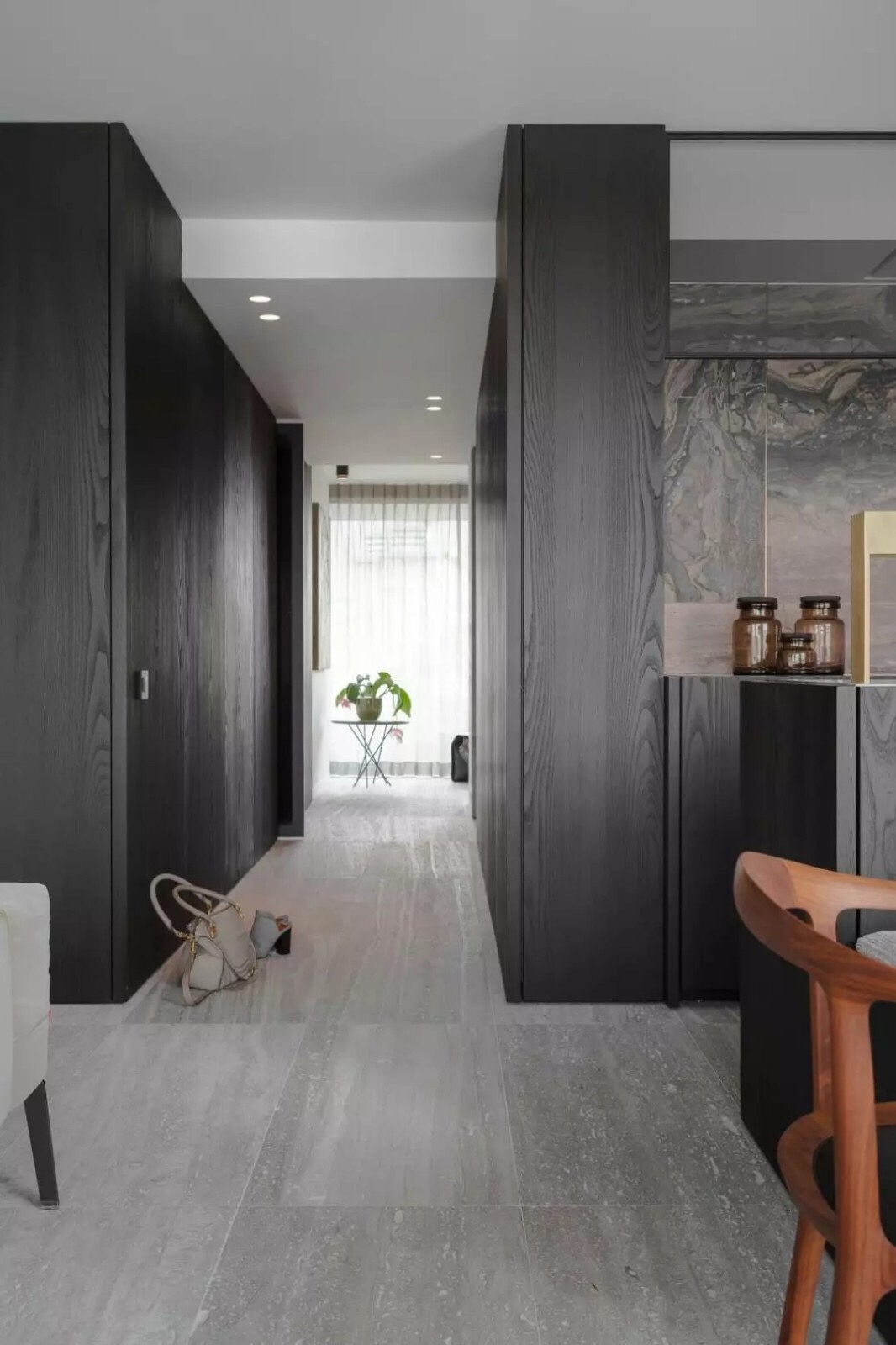 质感·国外简约灰调住宅-7
