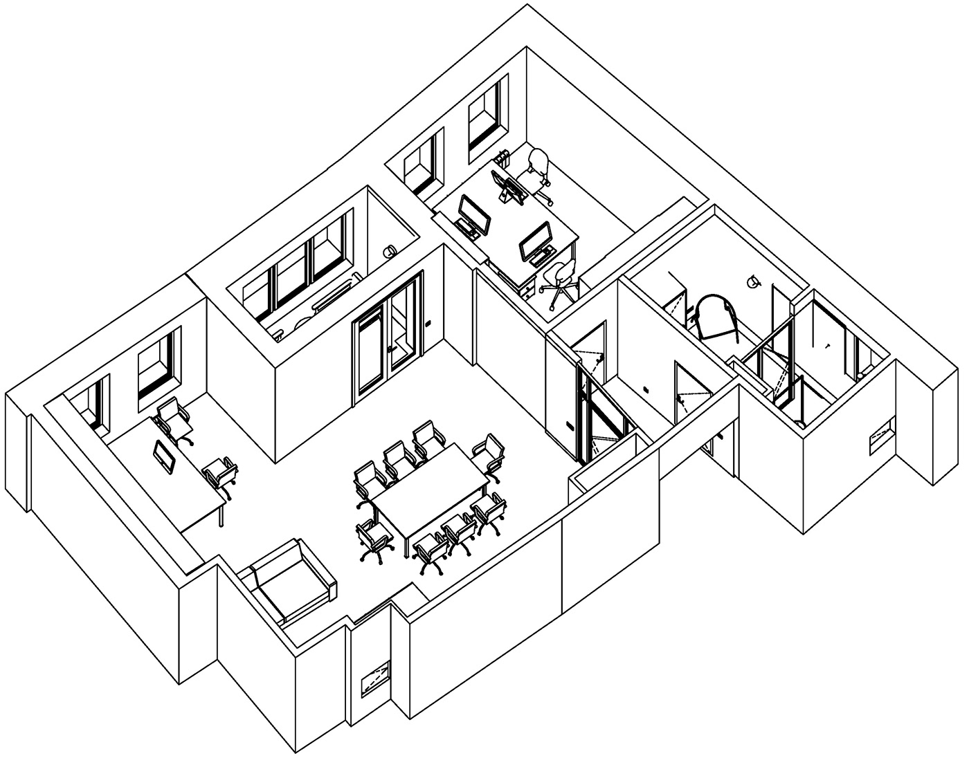 现代私人办公室丨白俄罗斯明斯克丨Nikolay Yarin 等-7