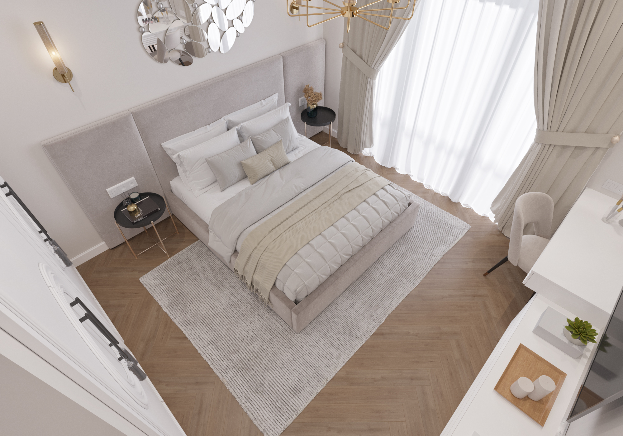 Apartment design 113m2 + Terrace 20m2. Tashkent-16