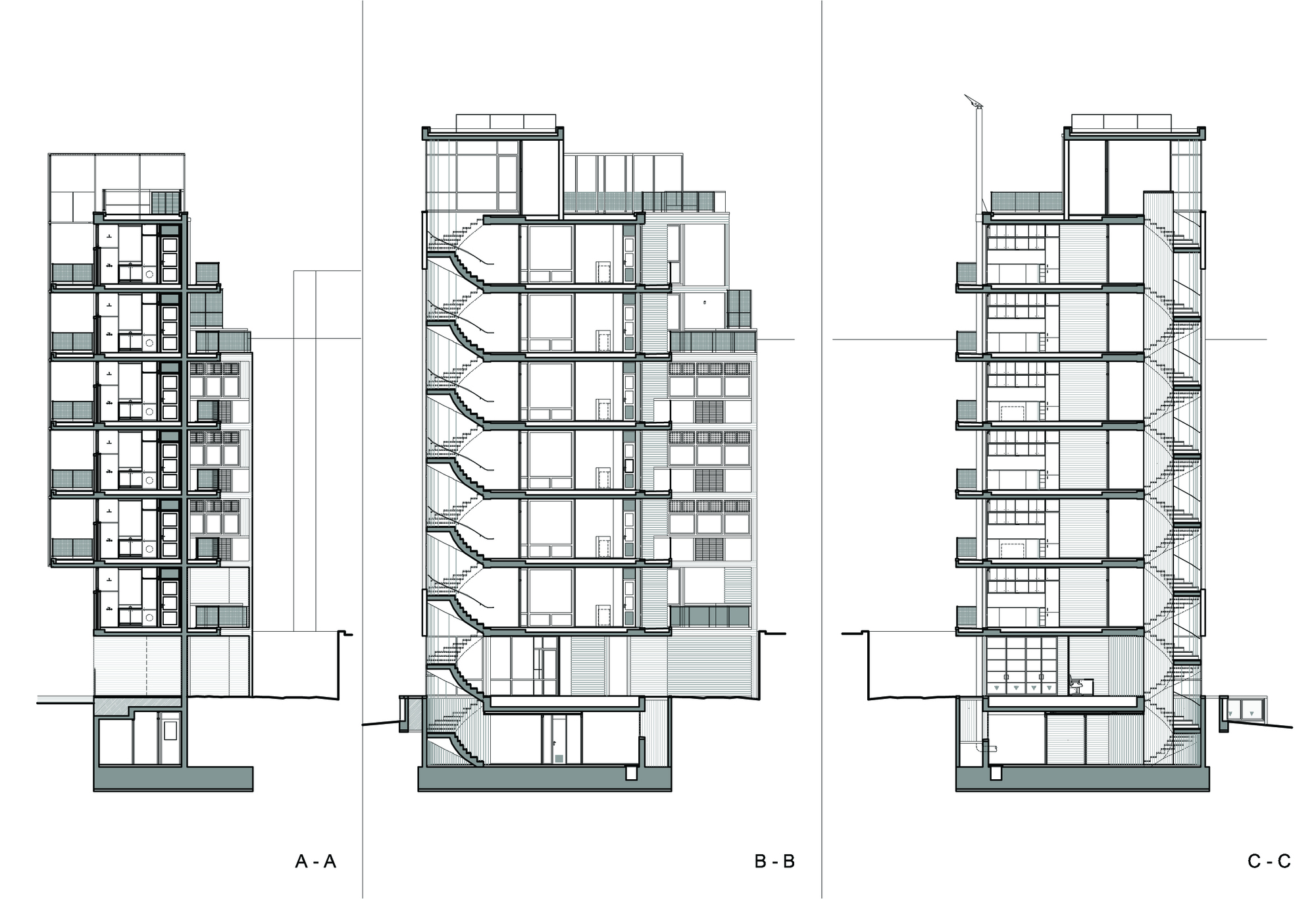 帕格拉蒂公寓楼丨希腊雅典-39