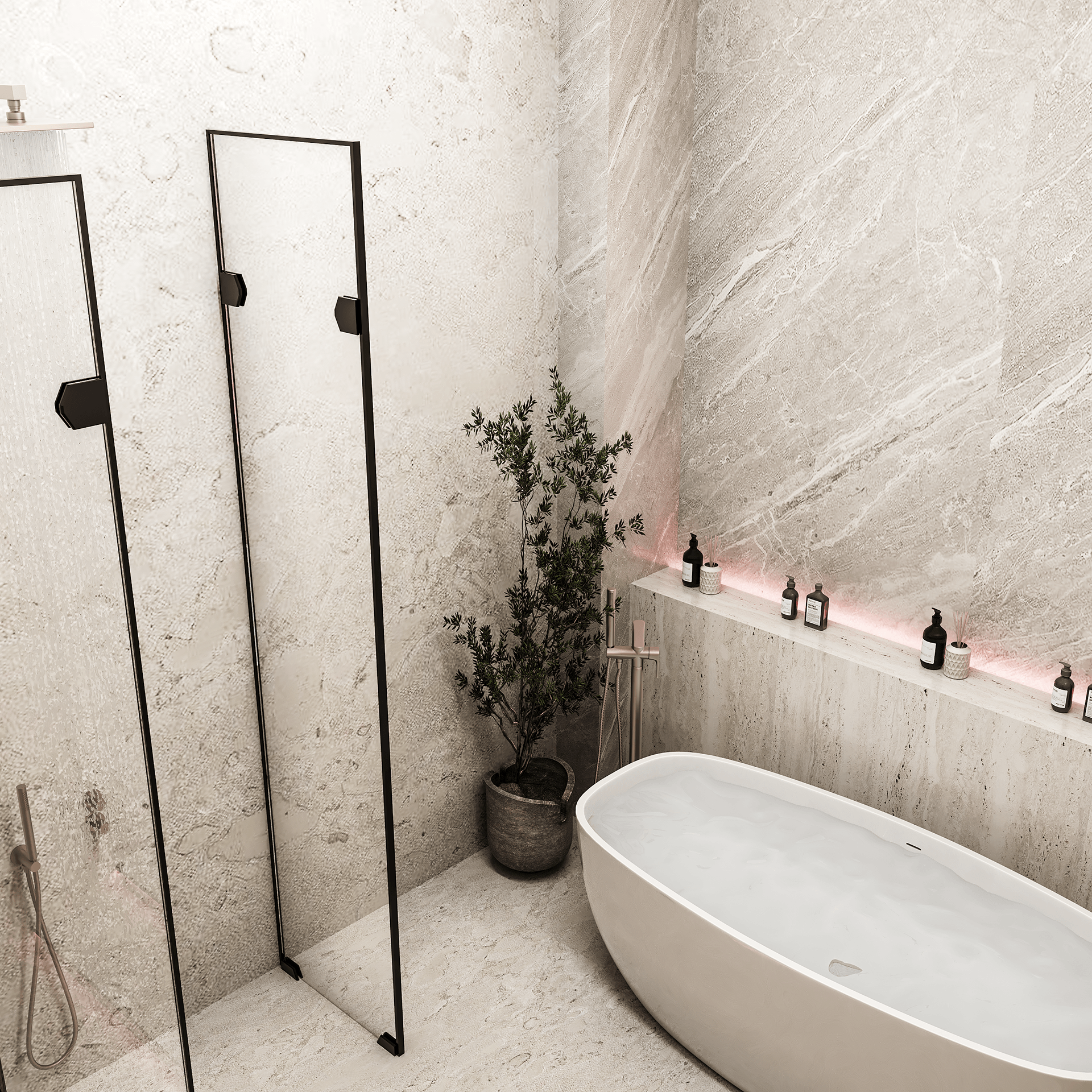 Master Bedroom 1 Bathroom | Villa Libya-11