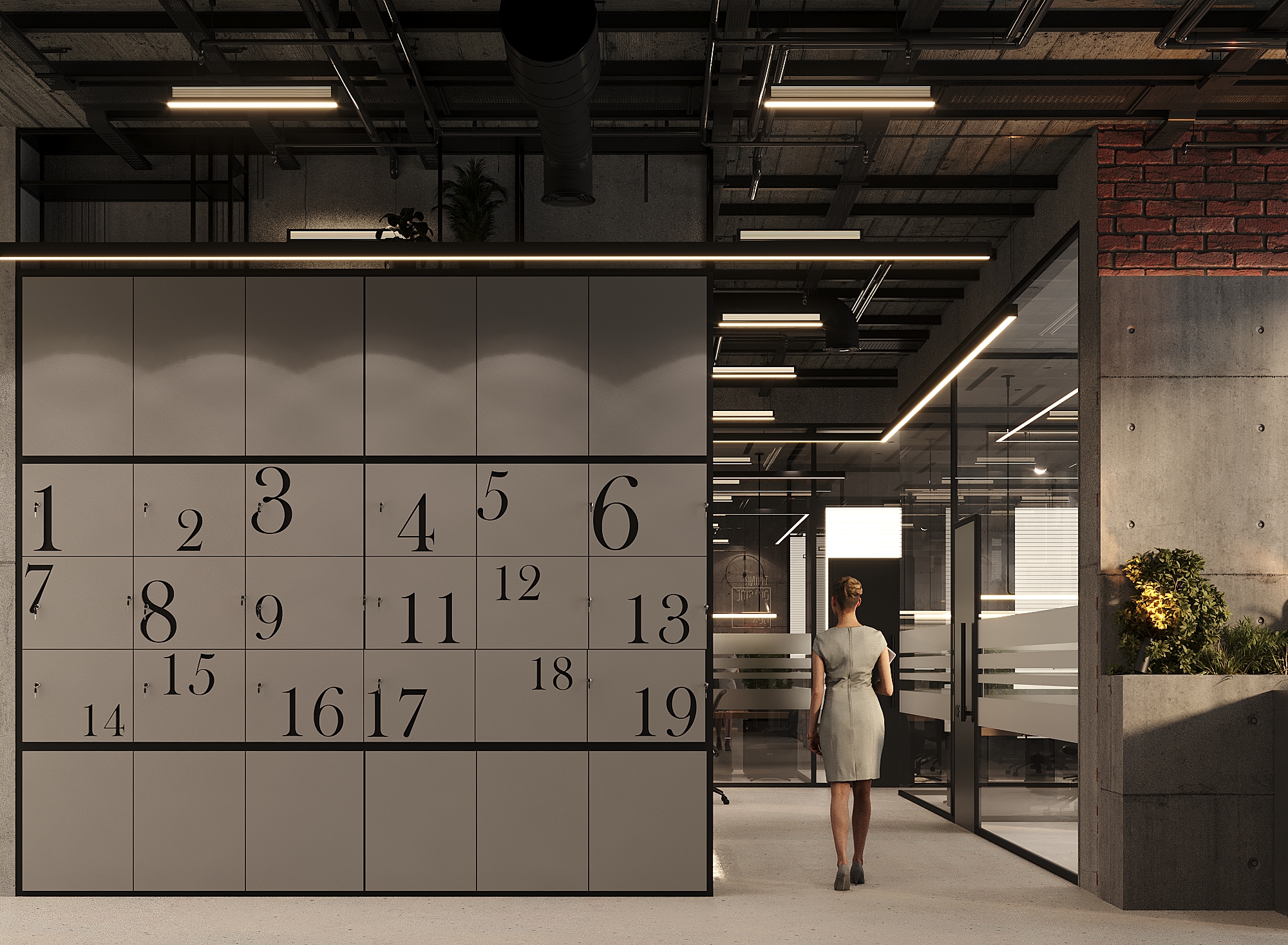 Office Design - Efficiency Center FF-35