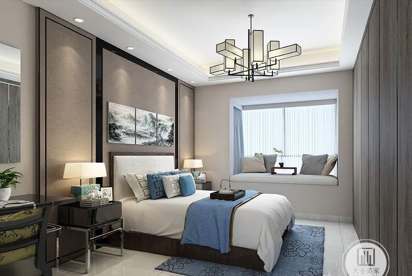 恒大御景半岛132平新中式装修案例-10