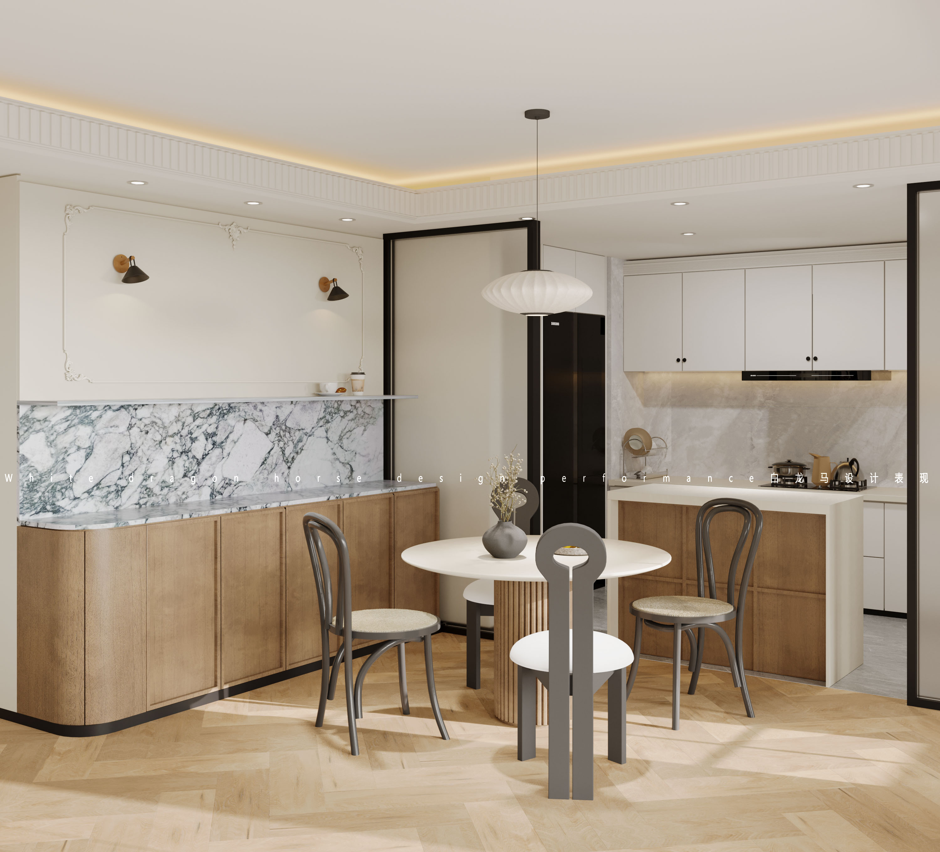 法式 ——白龙马效果图-0