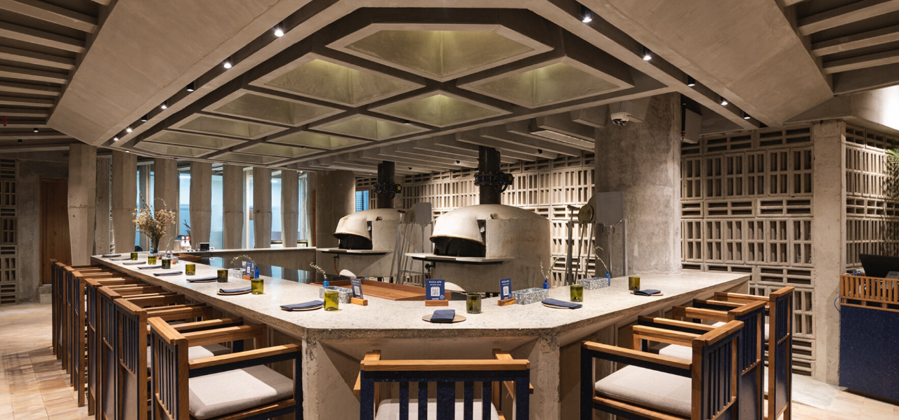 柬埔寨 Pizza 4P 零浪费比萨店丨Red Design-13