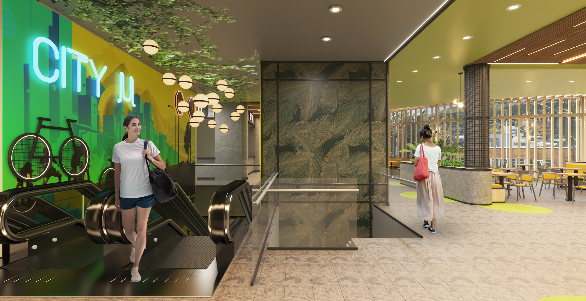 Plazoleta de comidas City U-3