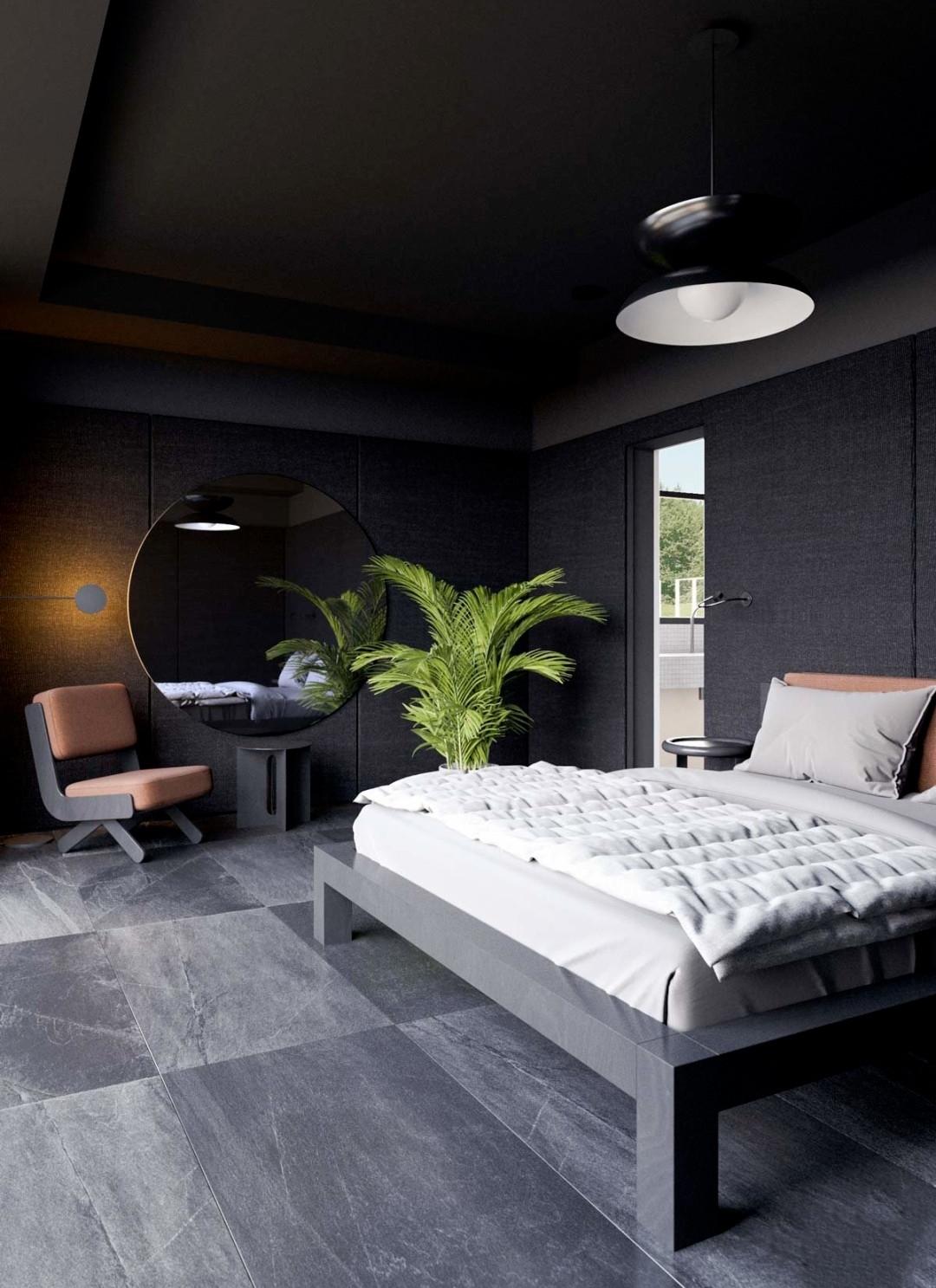 ZROBYM architects--高级黑住宅，墙面这样设计更有质感174㎡-30