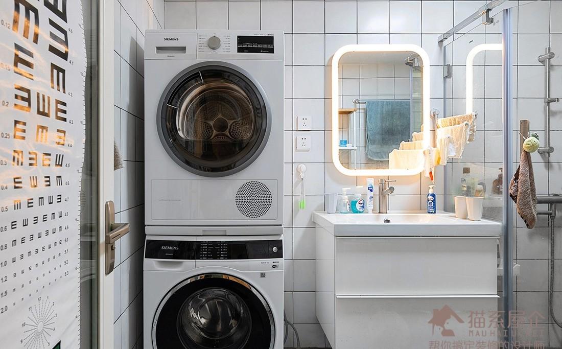 55㎡“猫系屋企”变身二宝家庭乐园，巧改户型实现空间利用最大化-37