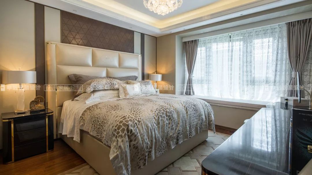 【申远软装百套实景案例】大宁金茂府 195㎡ 现代轻奢-19