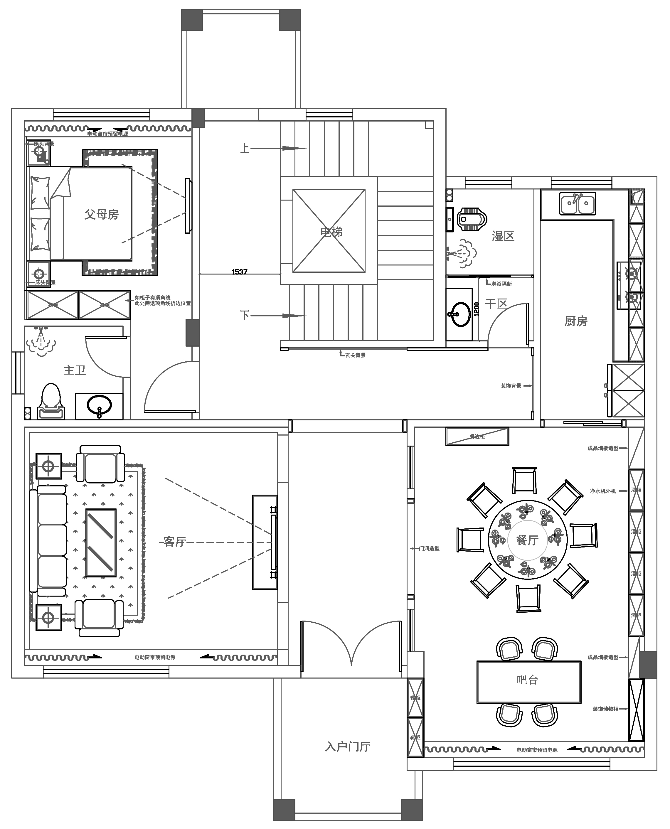 常德今日兰亭别墅丨中国常德丨米洛映象,恒美建筑装饰-61