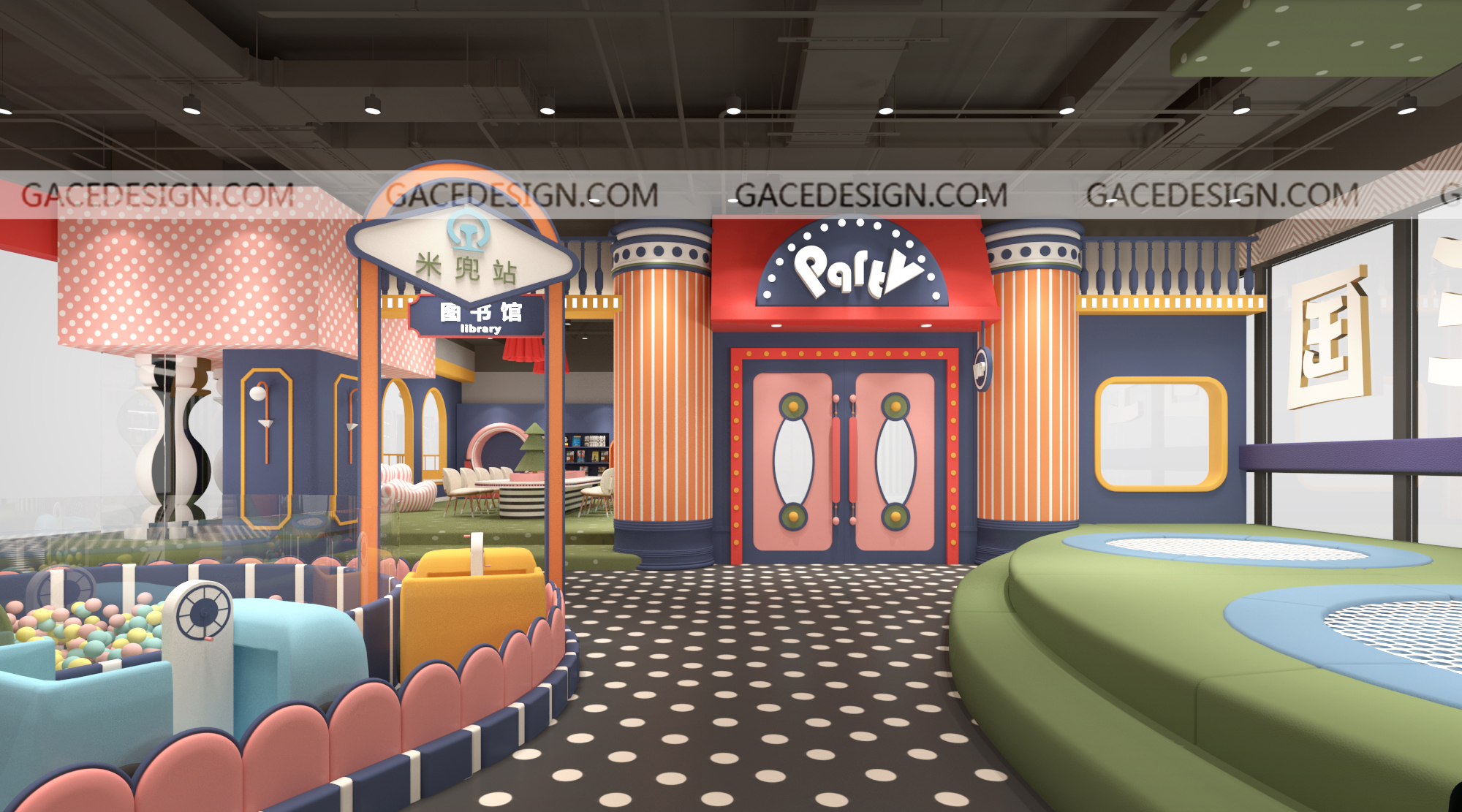 Gace Design集合设计丨米兜欢乐王国——新沙天虹店-12