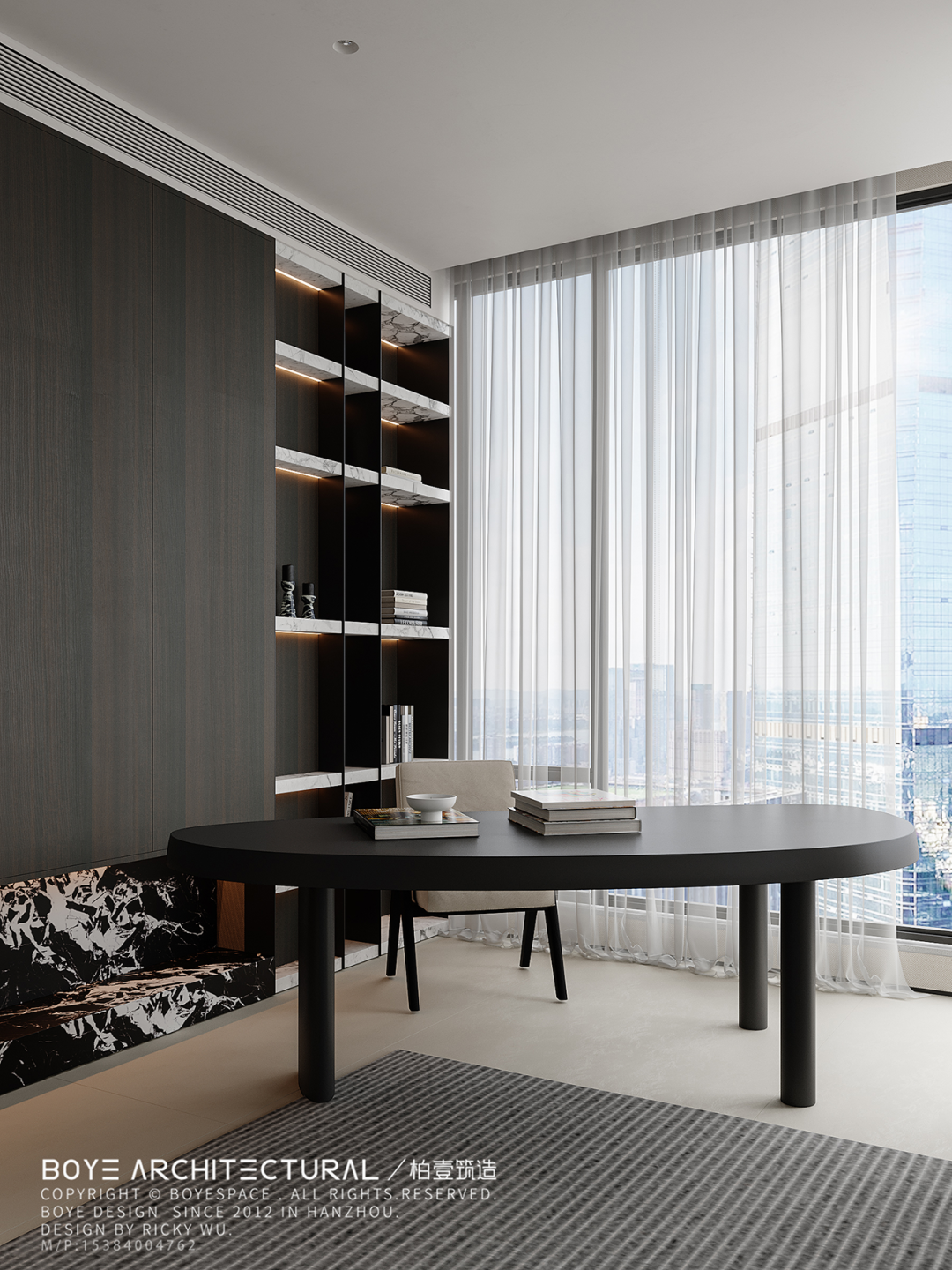 柏壹筑造实景｜金昌香湖明月顶复•择水而居，意趣心居-29