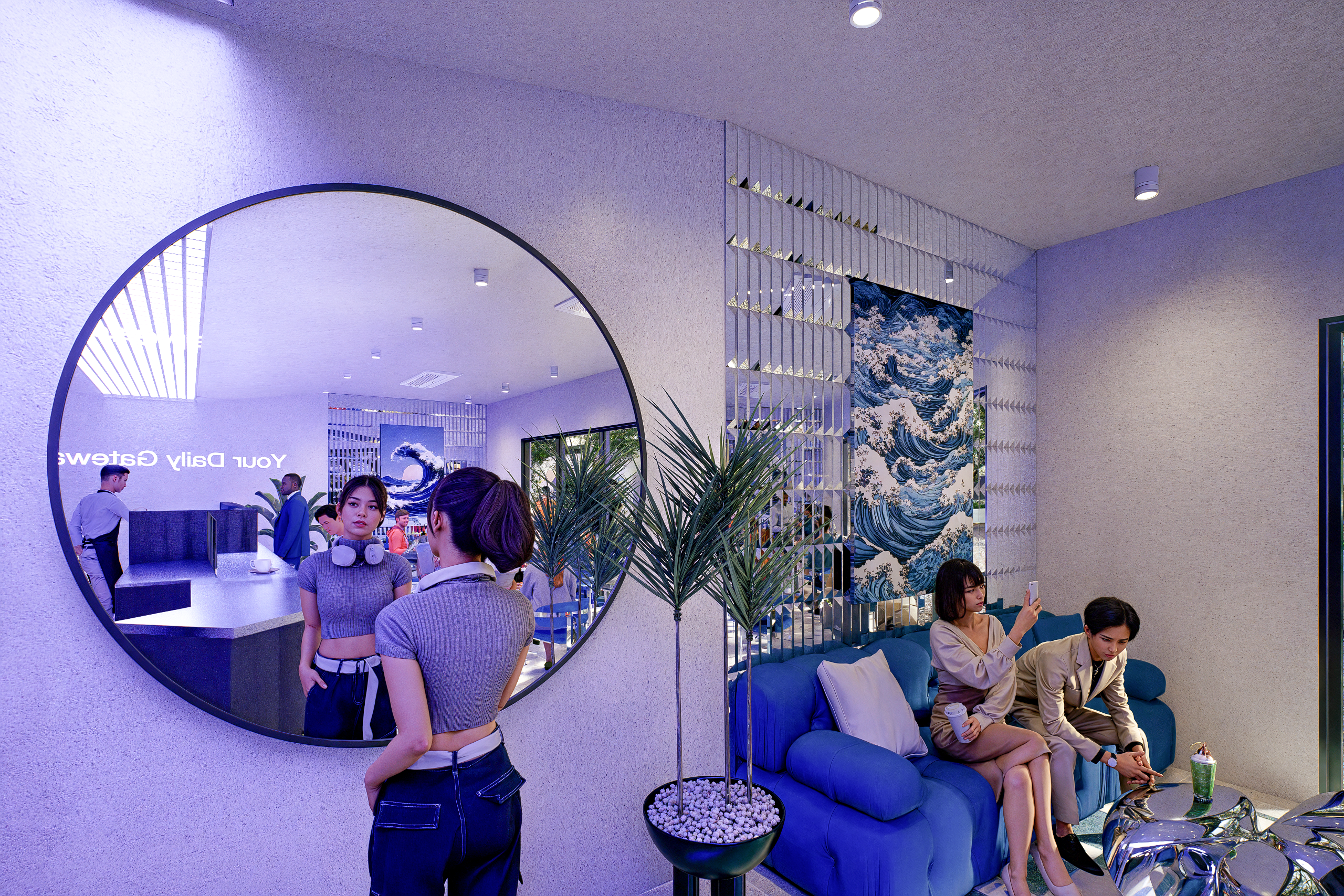 Modern Minimalist Coffee Shop | Interior Design-5