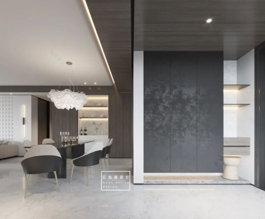 现代简约风,深圳润府三期艺术住宅-31