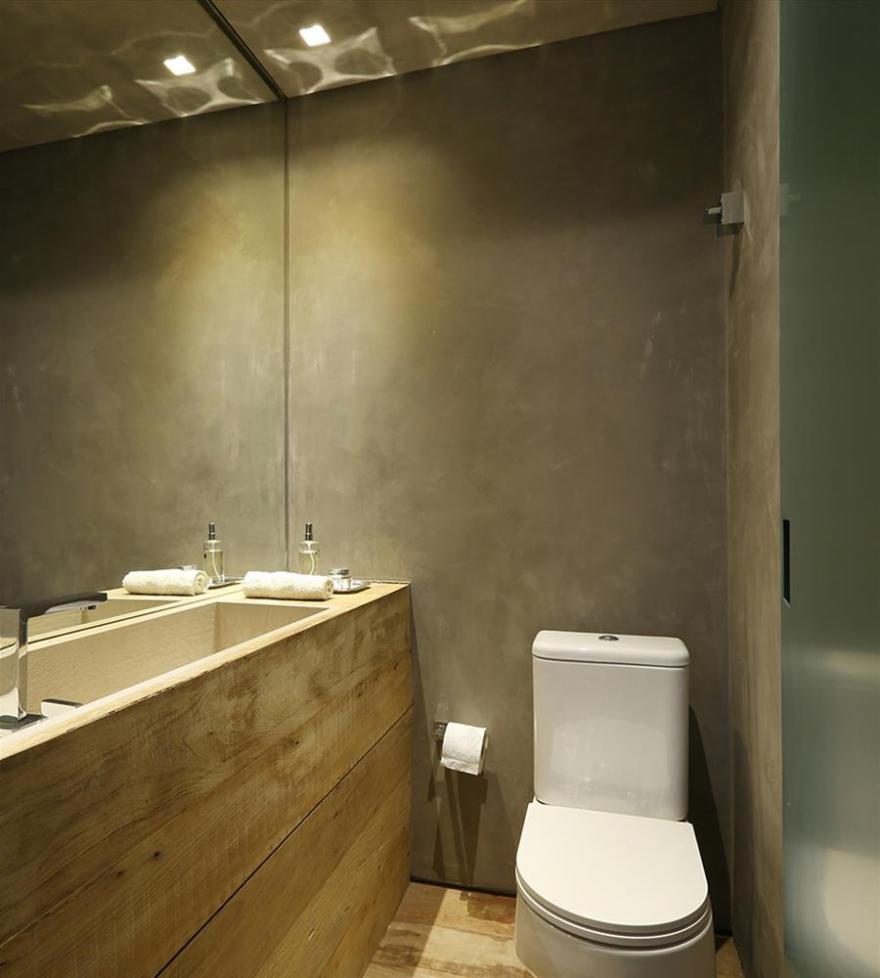 巴西 SP 公寓 | 蓝色调的木质魅力-6