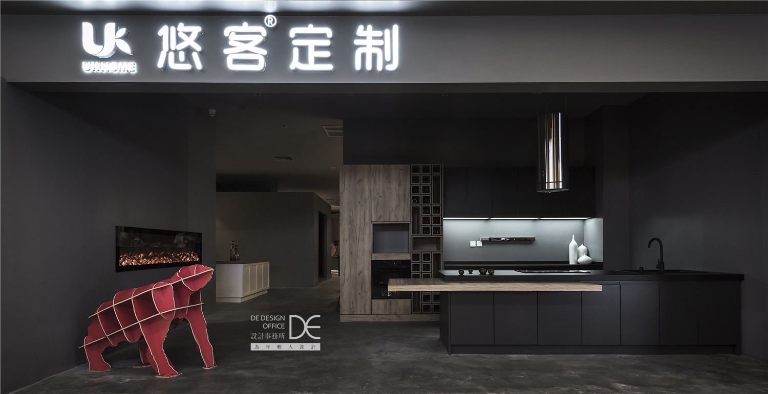 DE 设计事务所 | 极简炫酷工装,打造不一样的办公空间-5