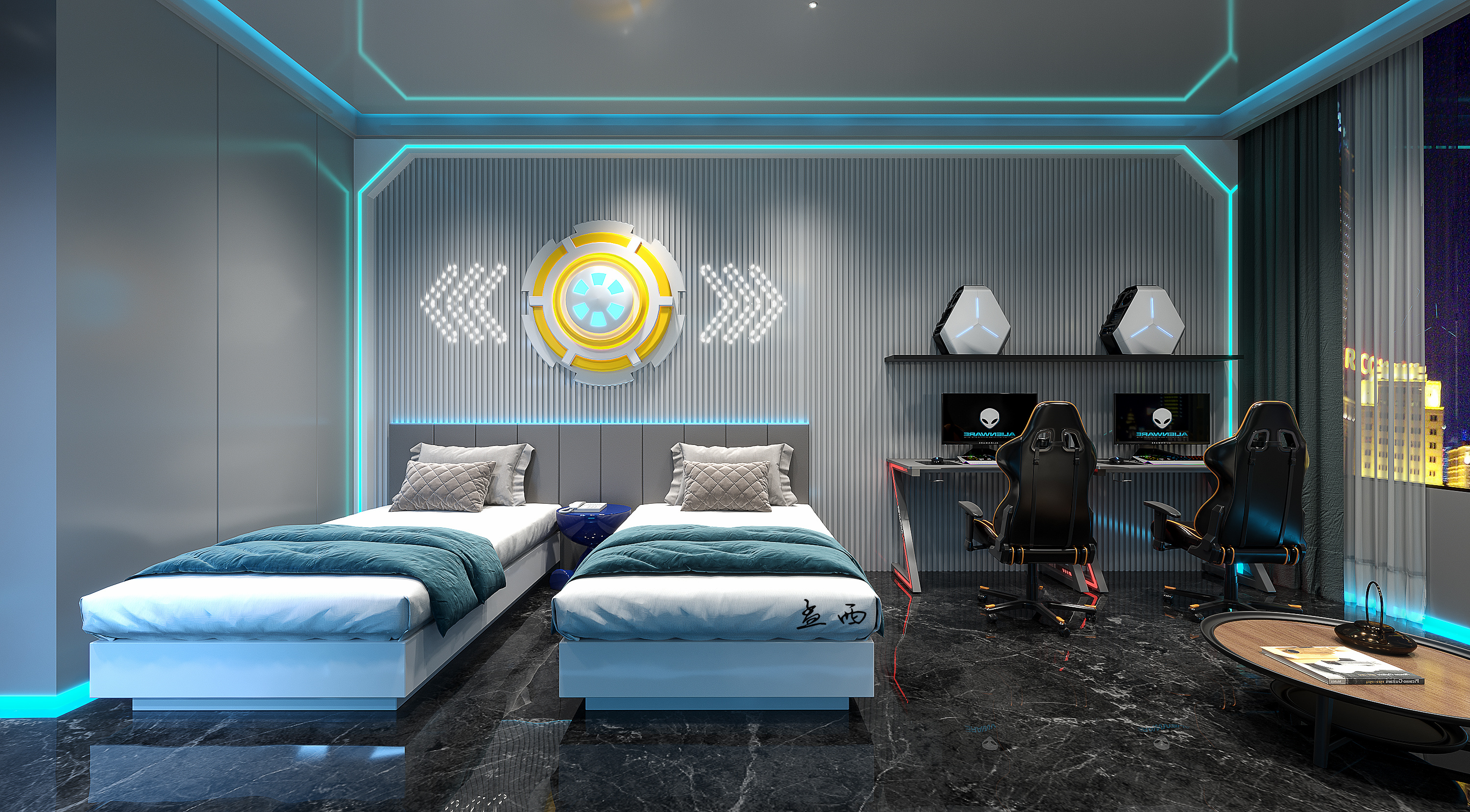 电竞酒店设计-15
