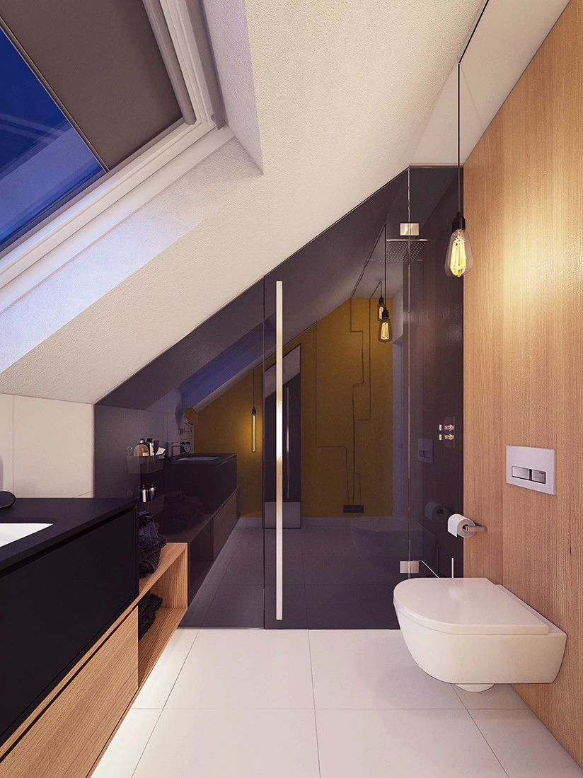 豪华别墅 现代风格美国的炫酷小阁楼-0