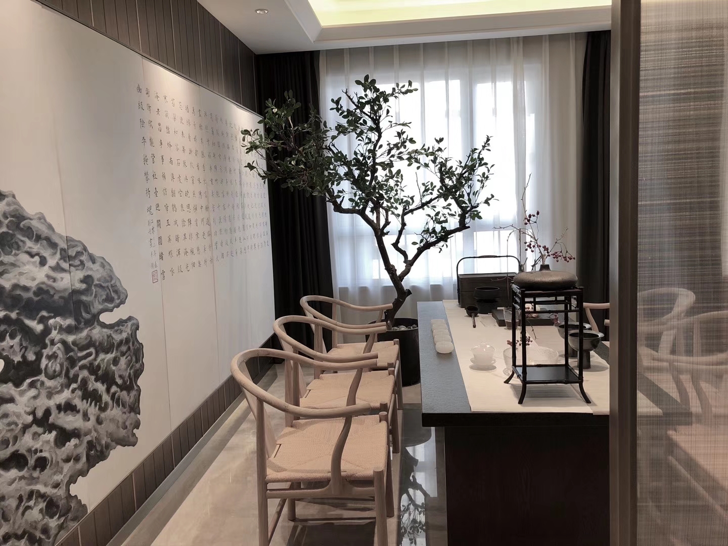 样板房室内设计 软装挂画-5