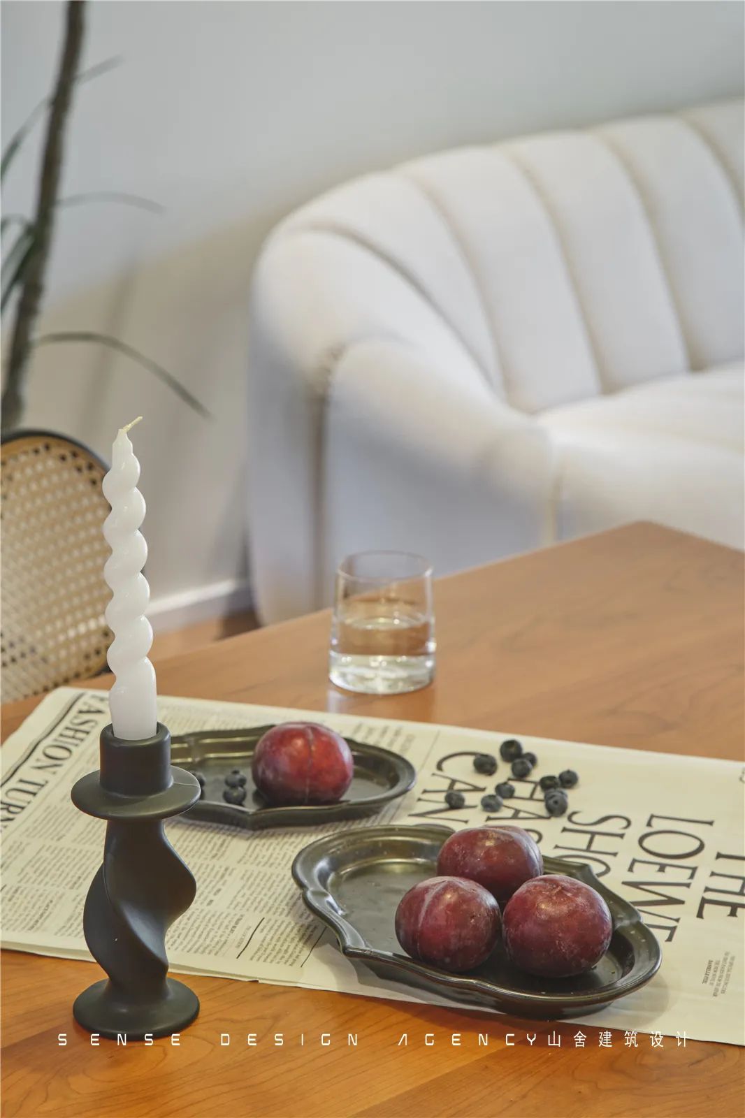 色彩碰撞,轻复古三口之家的生活艺术丨山舍建筑设计-31