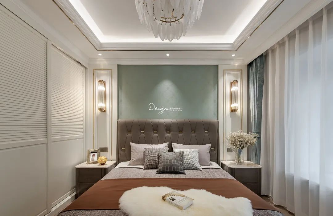 远洋青云府欧式轻奢风格设计丨紫苹果装饰集团-43