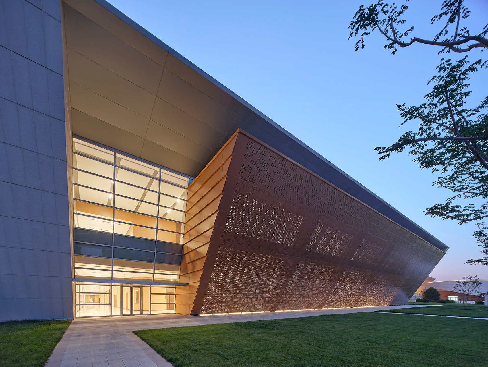 潮起渤海,理象共生·黄河三角洲农产品交易服务中心丨中国滨州丨浙江大学建筑设计研究院-36