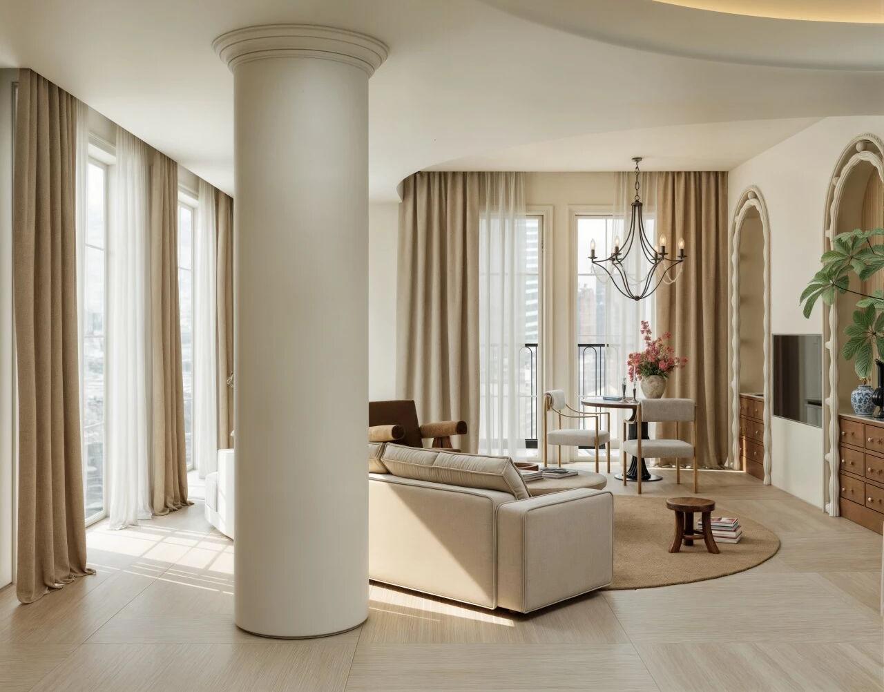 美及设计 · 重庆紫檀庄园1300m²曲境别墅丨中国重庆丨美及空间设计-73