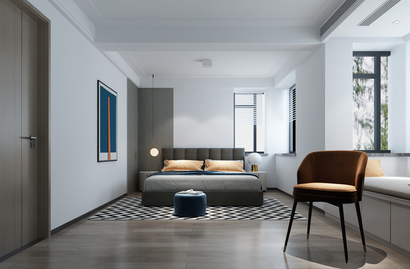 400平现代私宅别墅-14