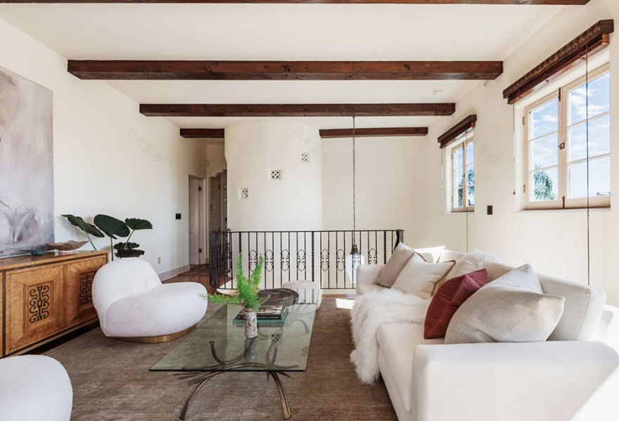 加州独特摩尔式建筑住宅设计-28