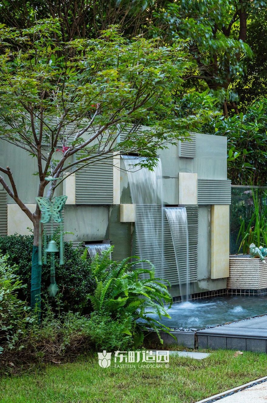 上海简约风花园设计案例-27