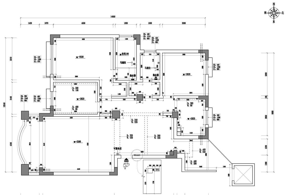 127㎡极简美家-0