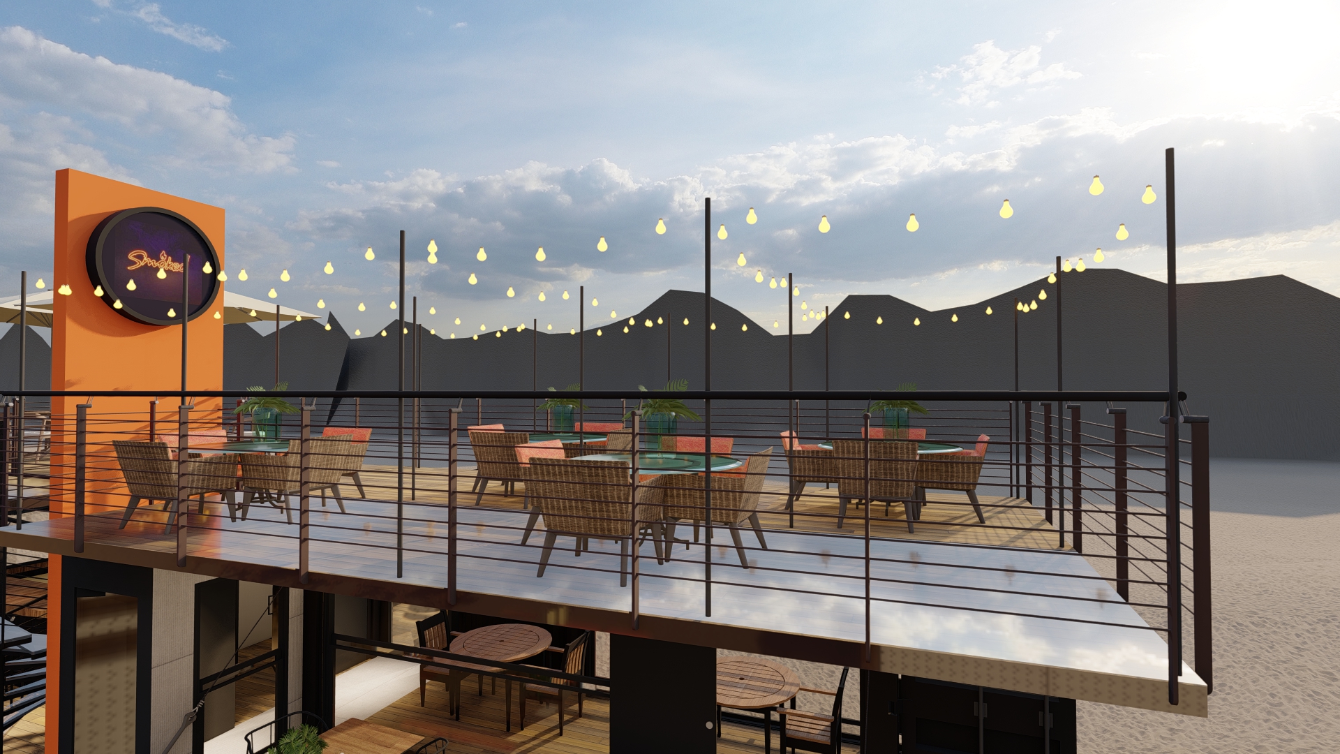 Restaurent In Desert-10