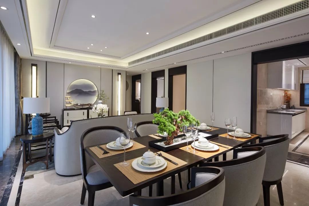 现代中式融合，绵阳九阙府 A1 户样板间-62