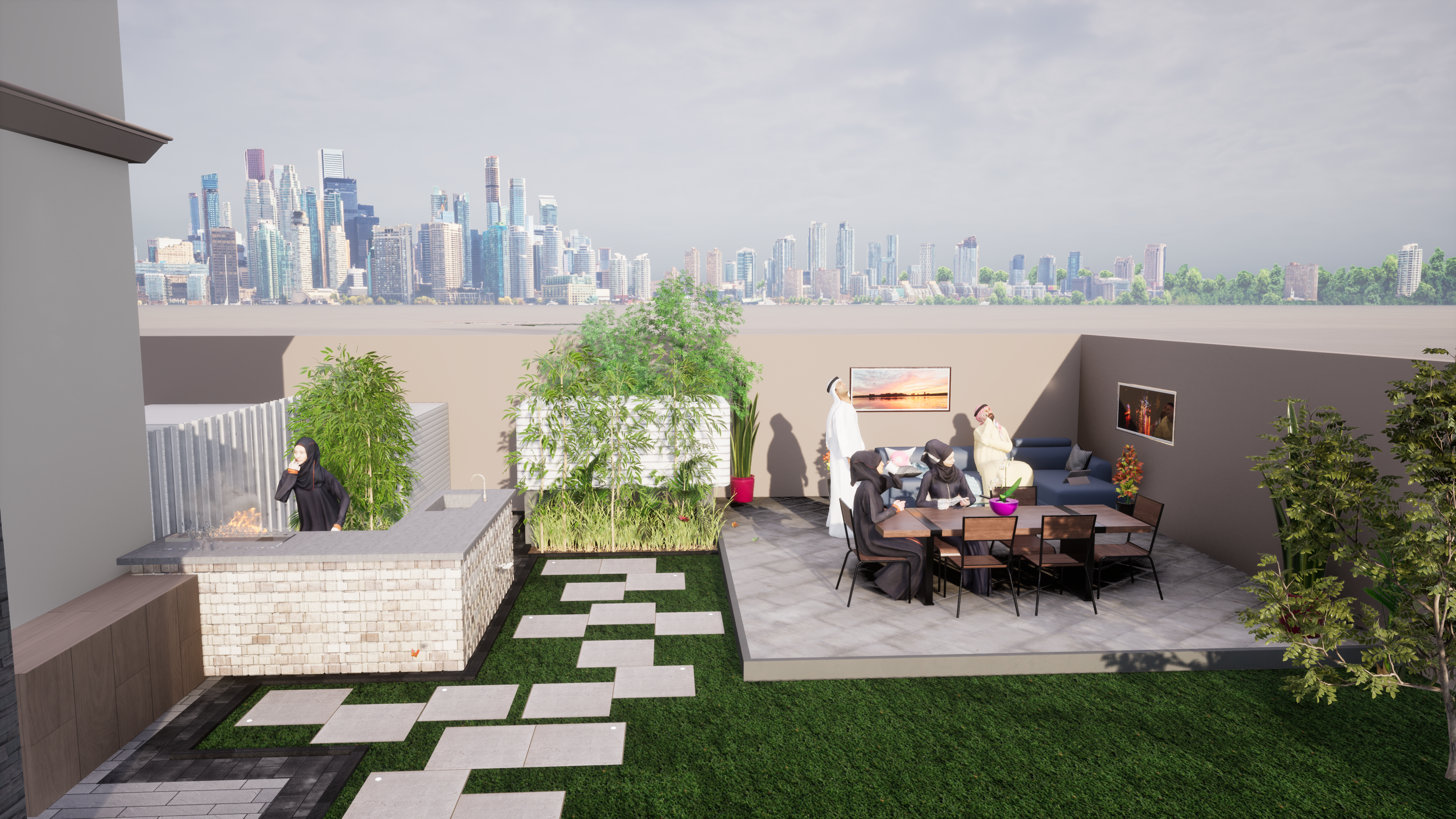 Mr.Mustafa building + landscape design-Dubai -2021-17