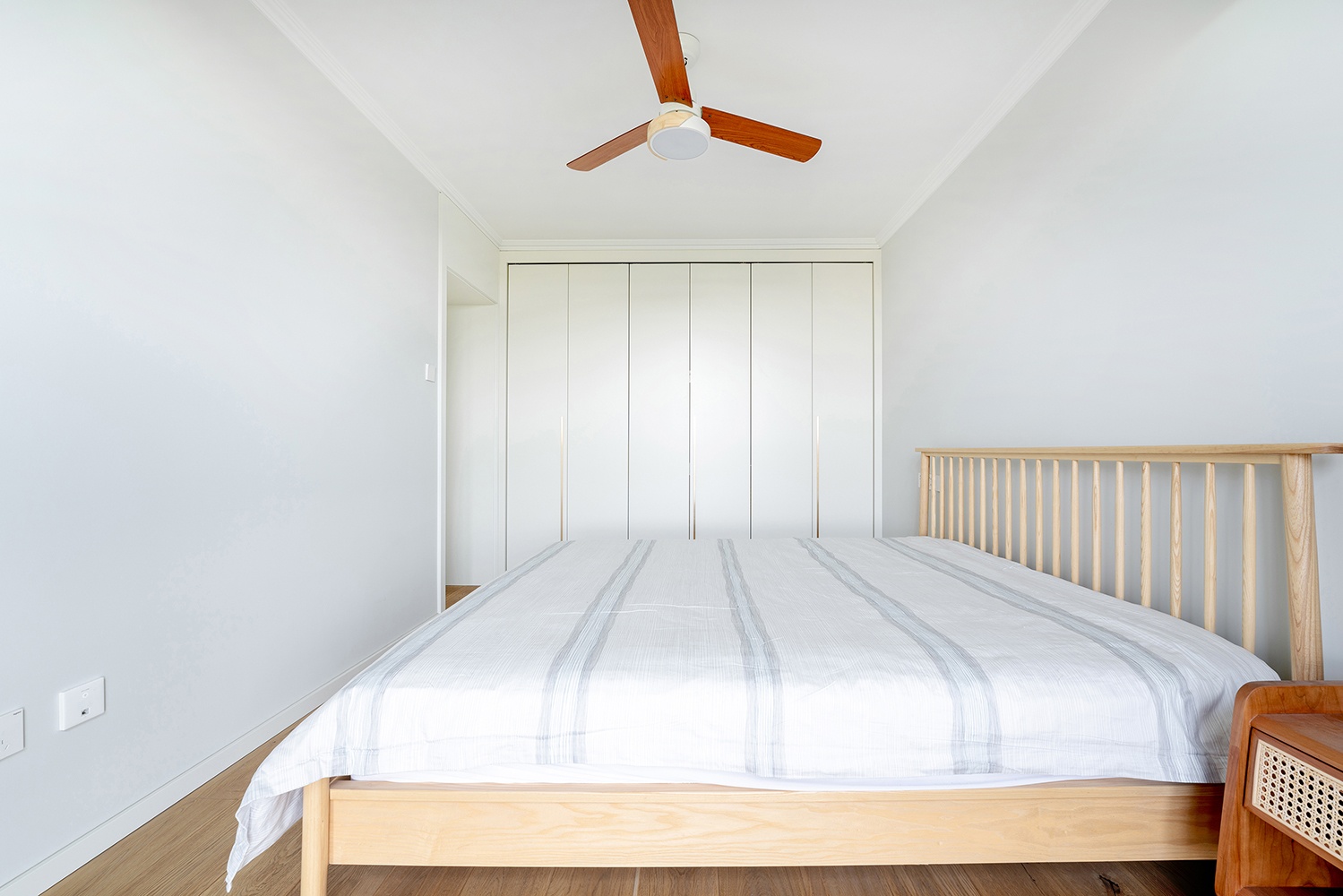 130㎡原木自然系，他家厨房里还有咖啡角，简直太香了-15