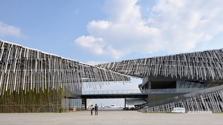 阳城湖旅游运输中心丨隈研吾及其事务所-11