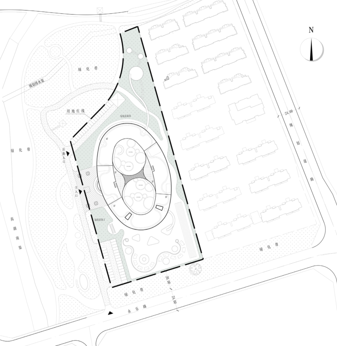 流动空间，循环生长：湖畔幼儿园-19