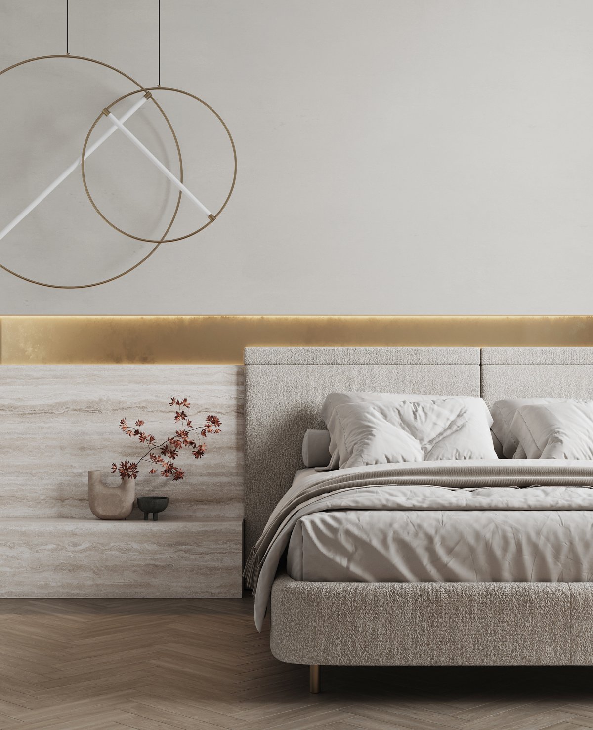 Warmgold TR 私人公寓设计丨俄罗斯莫斯科丨乌克兰 Anastasiya Zhigir 设计工作室-14