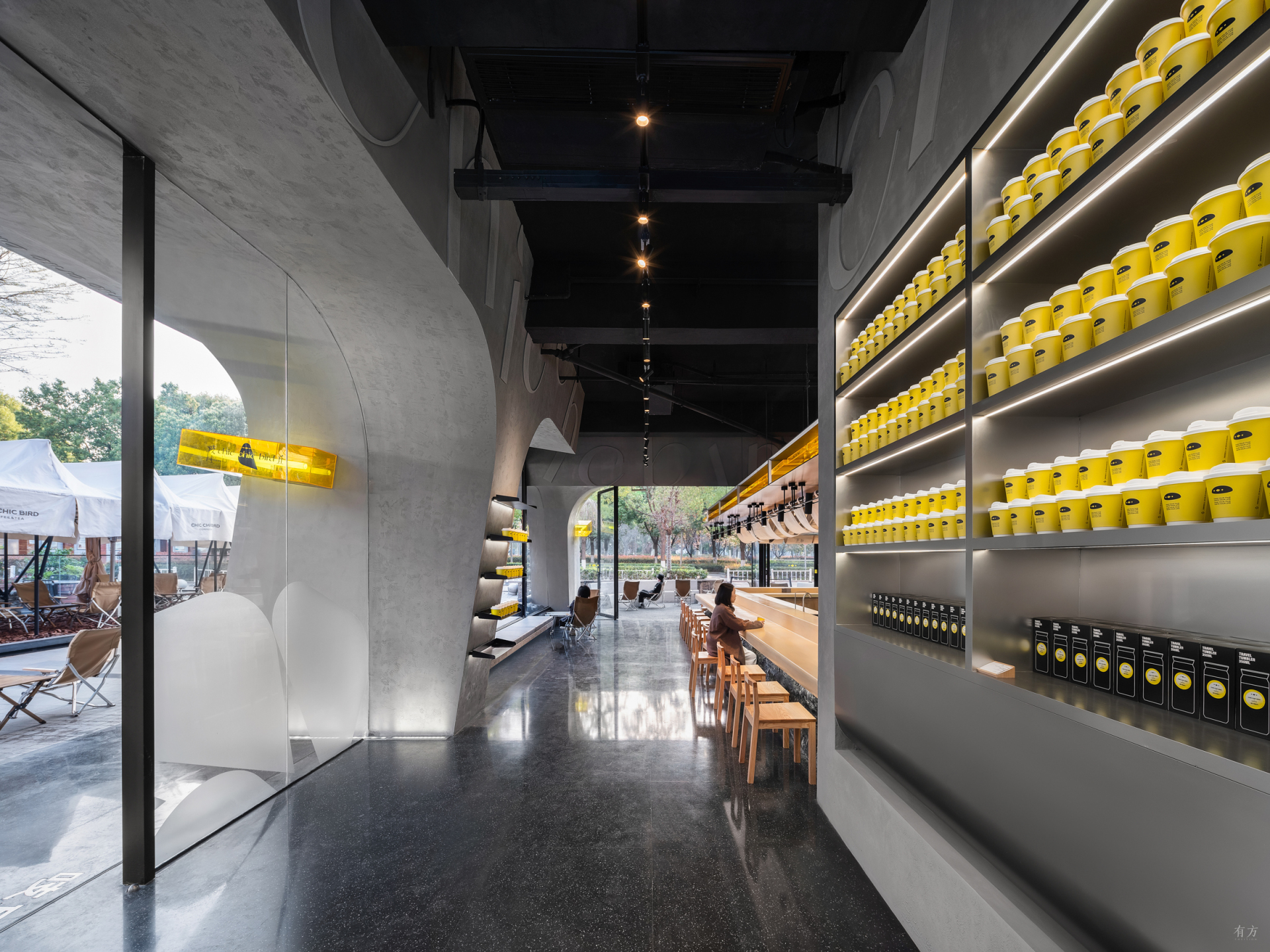 吱丘制面所+咖啡ChicChicBird丨中国武汉丨华中科技大学建规学院+青·微舍（武汉）工作室-37