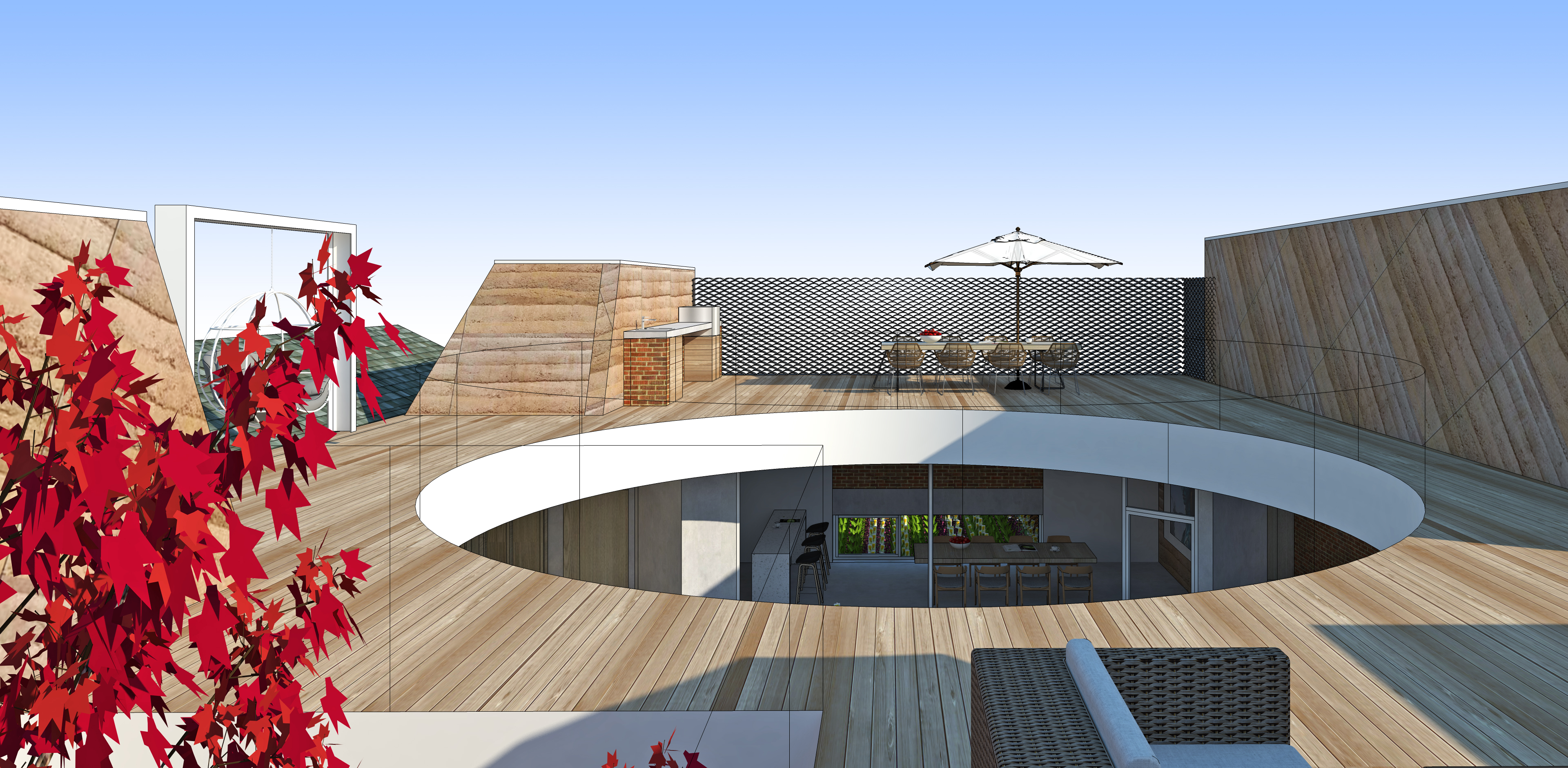 昌平圆上山丘民宿改造设计丨中国北京-11