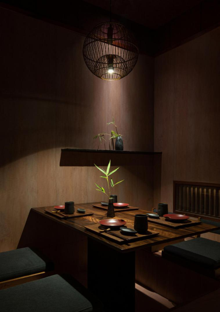 清远竹料亭日式料理全案设计-23