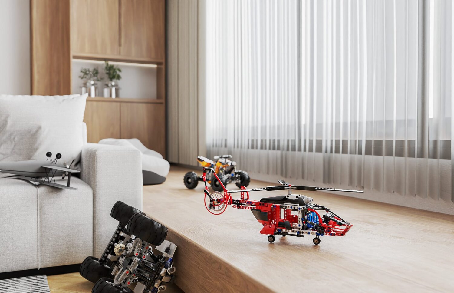 13963. Free Sketchup Apartment Interior Model Download-11