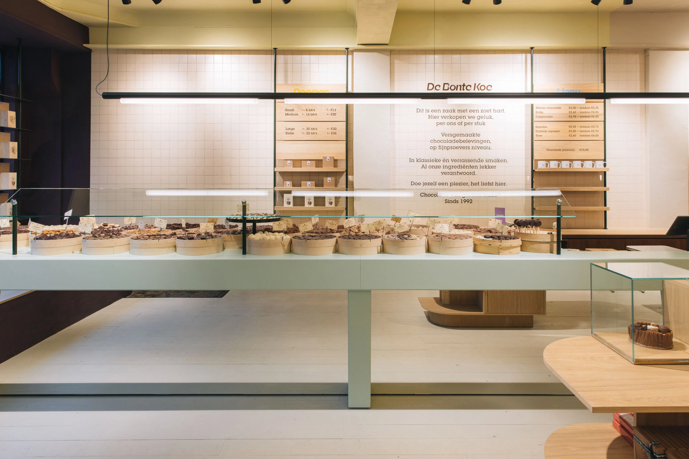 De Bonte Koe 巧克力店室内设计丨荷兰鹿特丹丨Studio Ninetynine-9