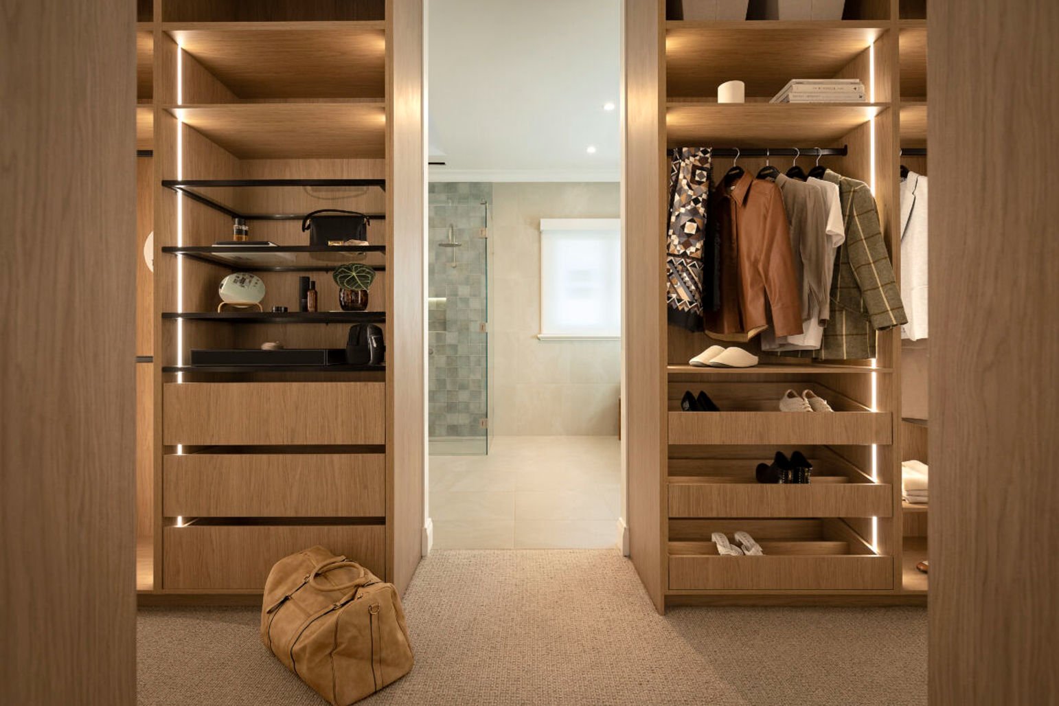 Wardrobe Lighting | Where To Position In A Wardrobe Design  — Zephyr + Stone-0