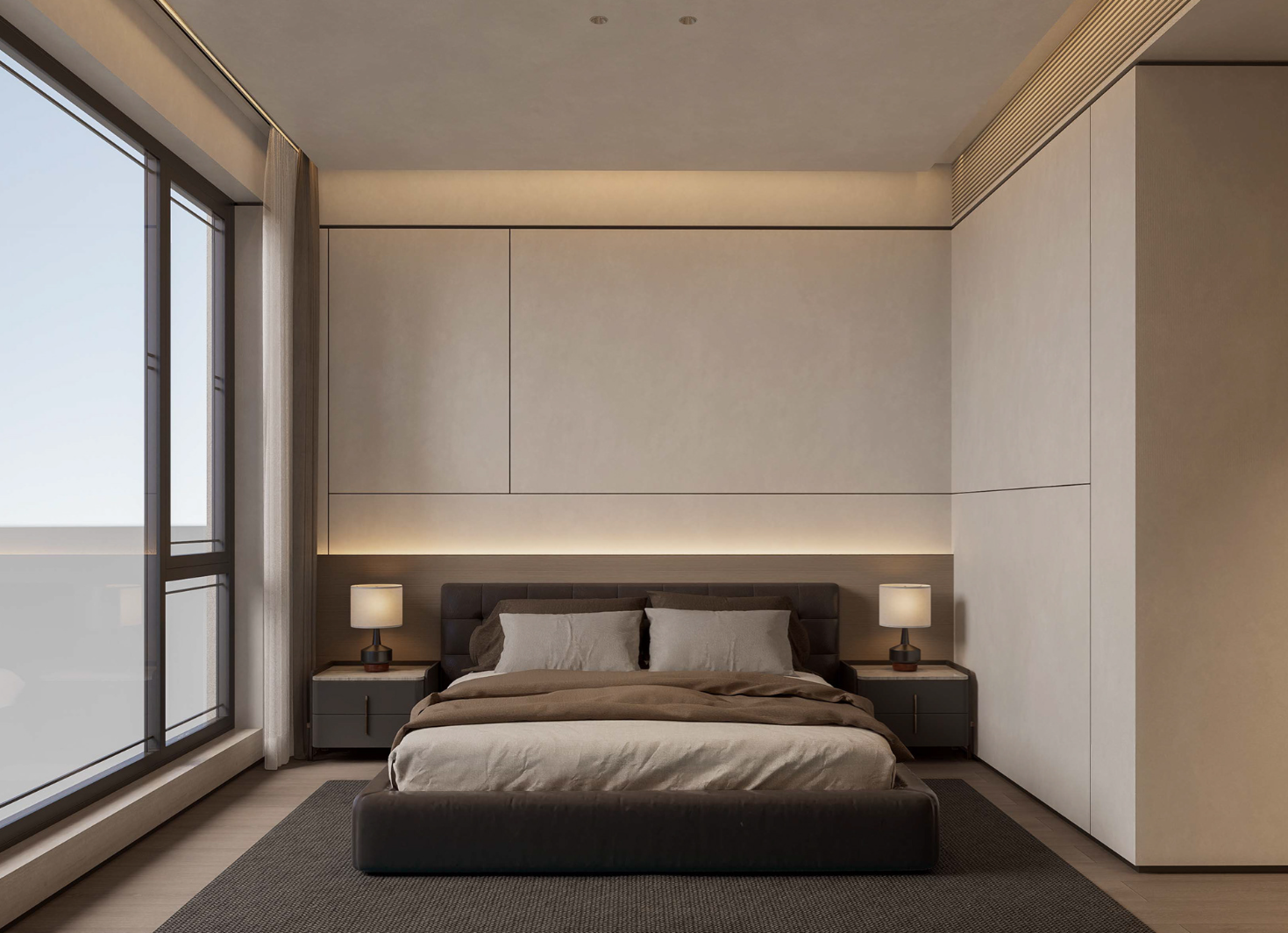 350㎡ 现代简约 大别墅-11